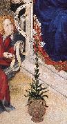 The Annunciation (detail)  ff BROEDERLAM, Melchior